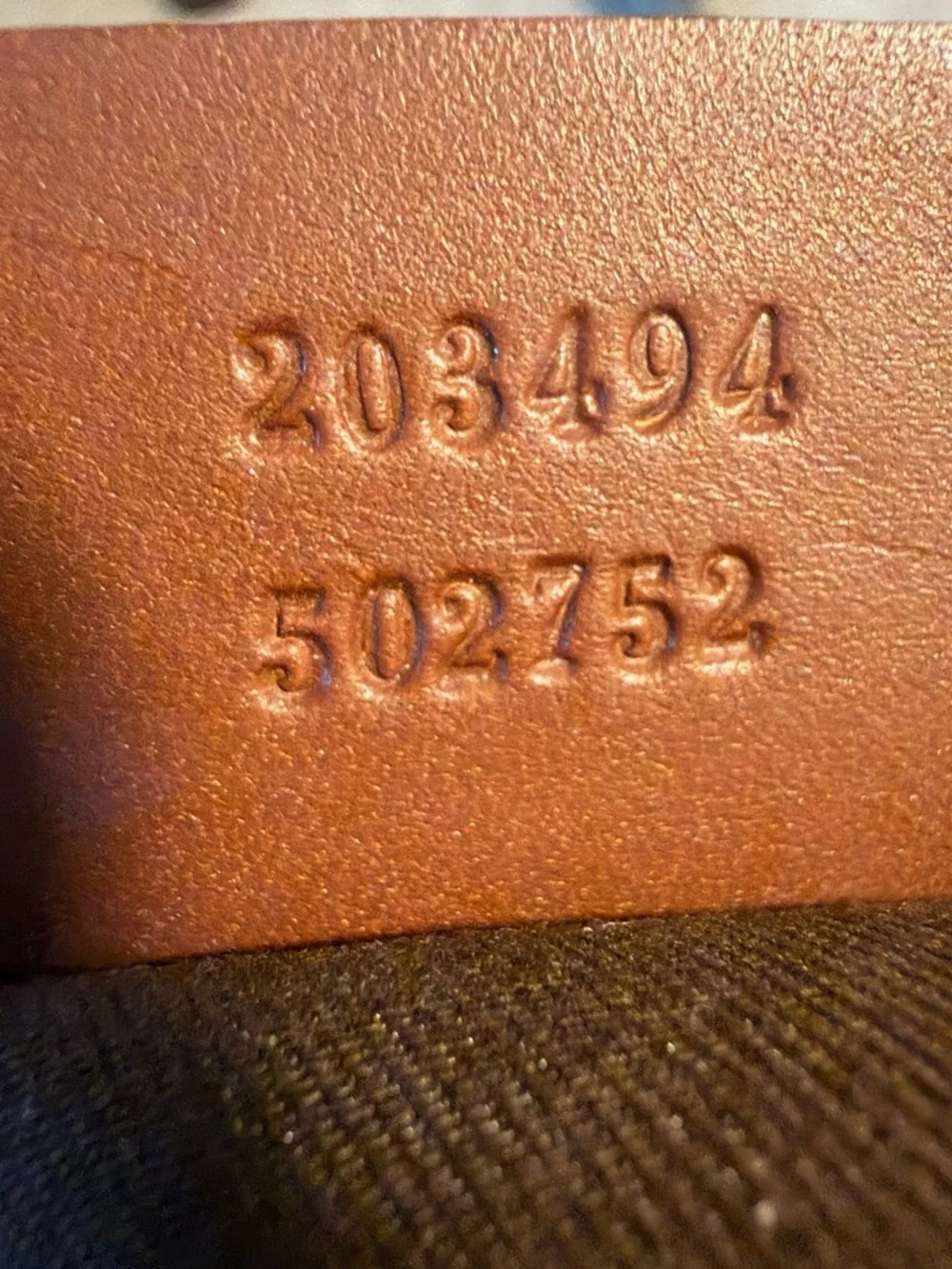 Gucci GG Canvas Shoulder Bag with Leather Trim | Dust Bag Included